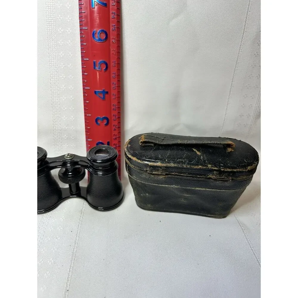 Antique Lemaire Fabt Paris Opera Glasses with Case - French Binoculars c. 1880's